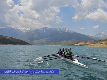 ششمین اردوی تیم ملی روئینگ بانوان در ارومیه