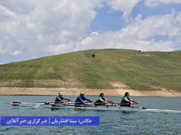 ششمین اردوی تیم ملی روئینگ بانوان در ارومیه