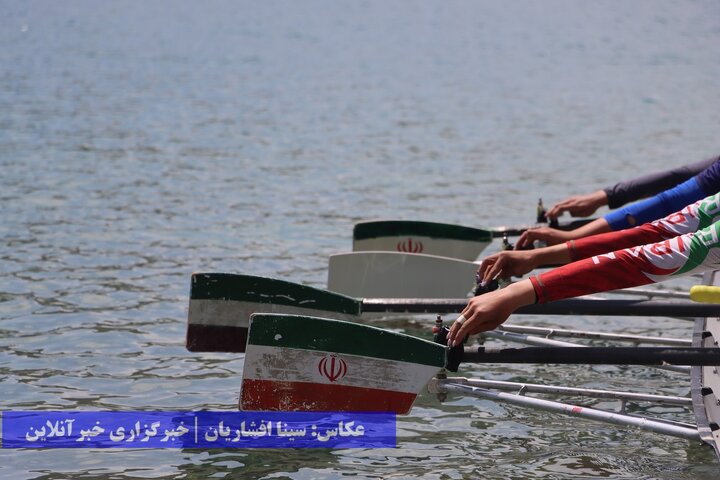 ششمین اردوی تیم ملی روئینگ بانوان در ارومیه