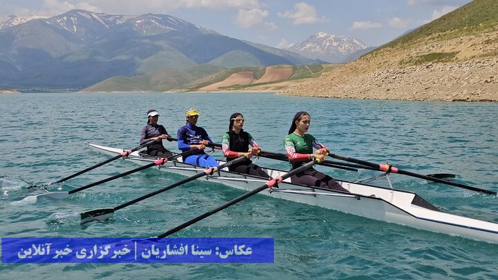ششمین اردوی تیم ملی روئینگ بانوان در ارومیه