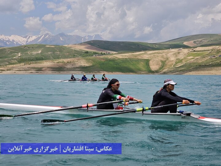 ششمین اردوی تیم ملی روئینگ بانوان در ارومیه