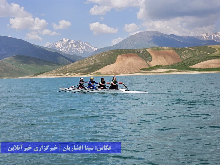 ششمین اردوی تیم ملی روئینگ بانوان در ارومیه