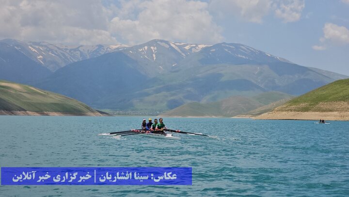 ششمین اردوی تیم ملی روئینگ بانوان در ارومیه
