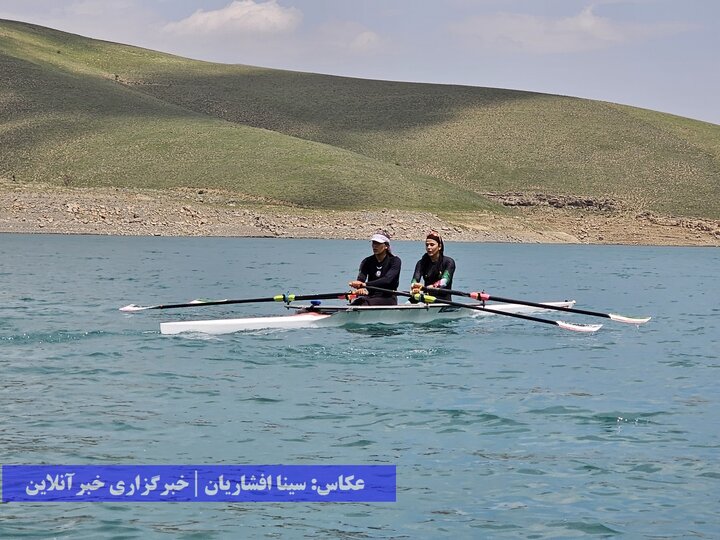 ششمین اردوی تیم ملی روئینگ بانوان در ارومیه