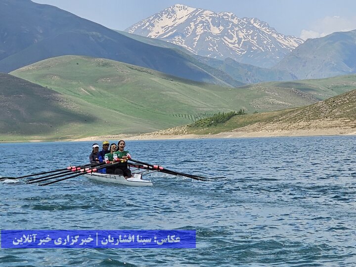 ششمین اردوی تیم ملی روئینگ بانوان در ارومیه