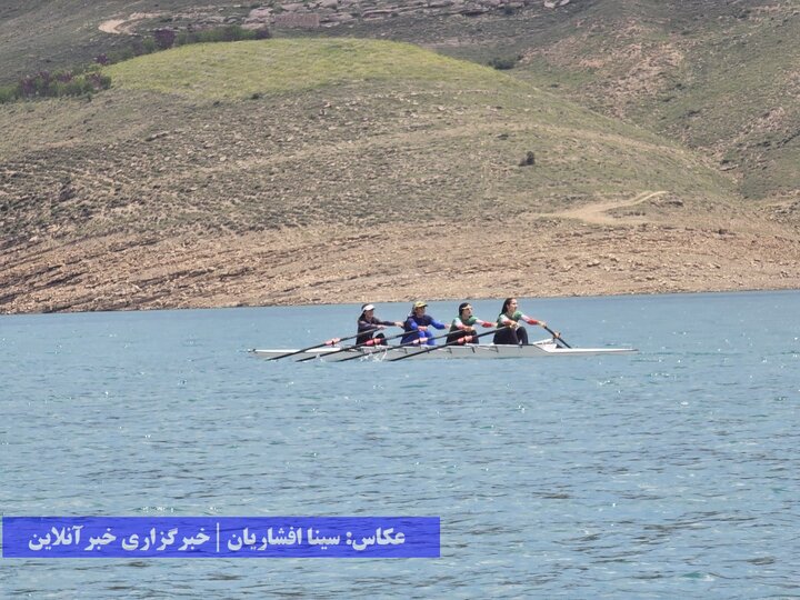 ششمین اردوی تیم ملی روئینگ بانوان در ارومیه