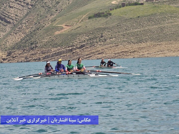 ششمین اردوی تیم ملی روئینگ بانوان در ارومیه