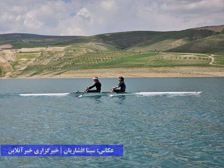 ششمین اردوی تیم ملی روئینگ بانوان در ارومیه