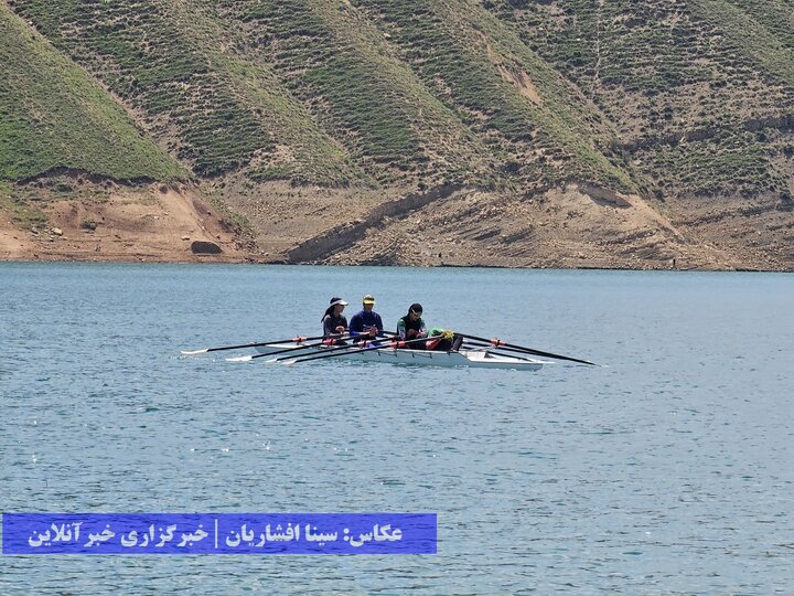 ششمین اردوی تیم ملی روئینگ بانوان در ارومیه