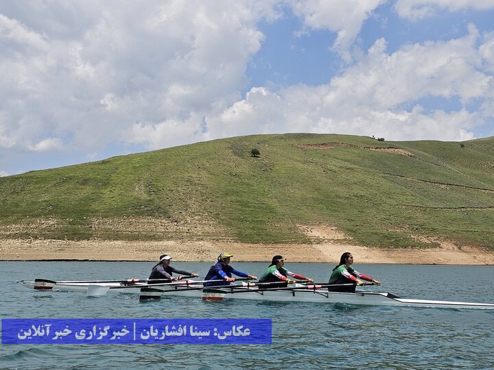 ششمین اردوی تیم ملی روئینگ بانوان در ارومیه