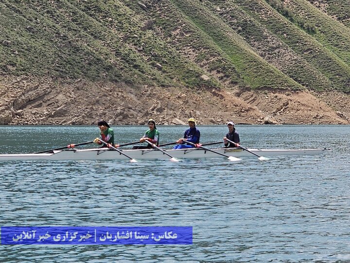 ششمین اردوی تیم ملی روئینگ بانوان در ارومیه