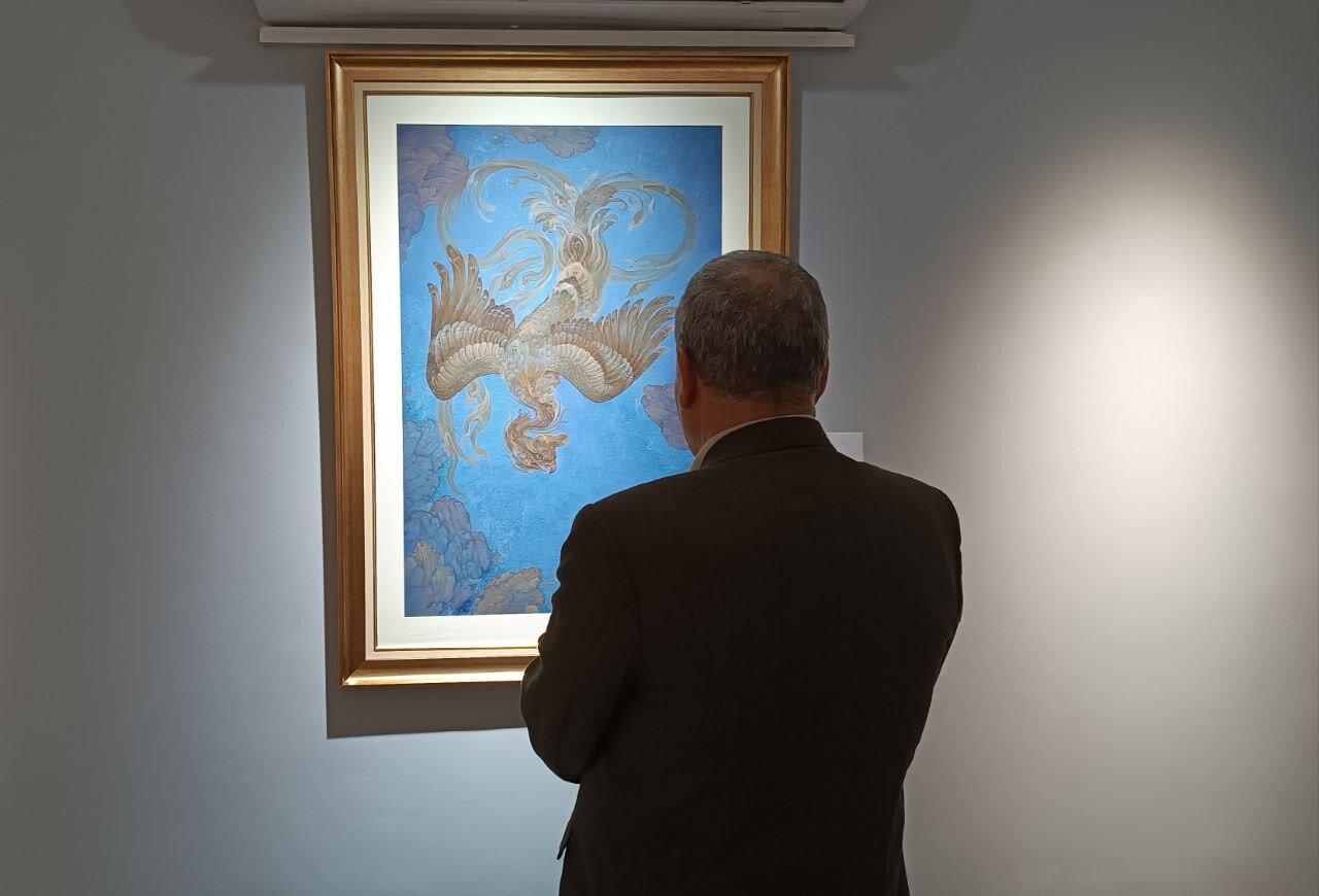 «بر و برگ رنگین» افتتاح شد/ نقطه تلاقی تجربههای مختلف در نگارگری