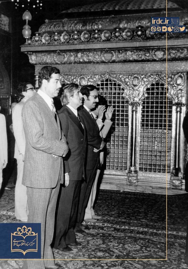 لبخند ژکوند صدام در تهران