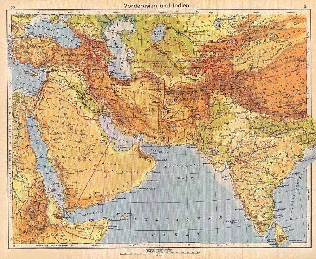 پانزده نقشه تاریخی از خلیج‌فارس