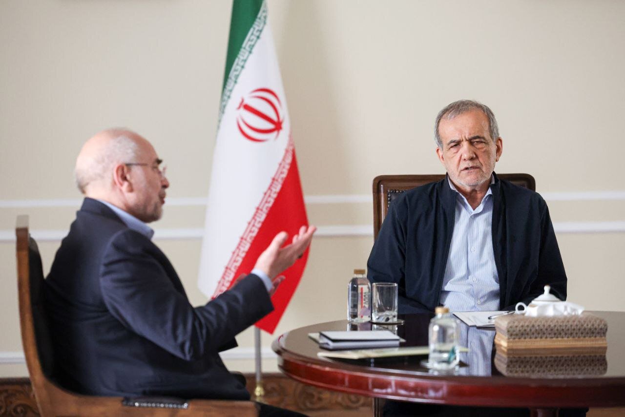 پزشکیان میزبان قالیباف و رئیس قوه قضائیه شد/ محل دیدار کجا بود؟+ عکس