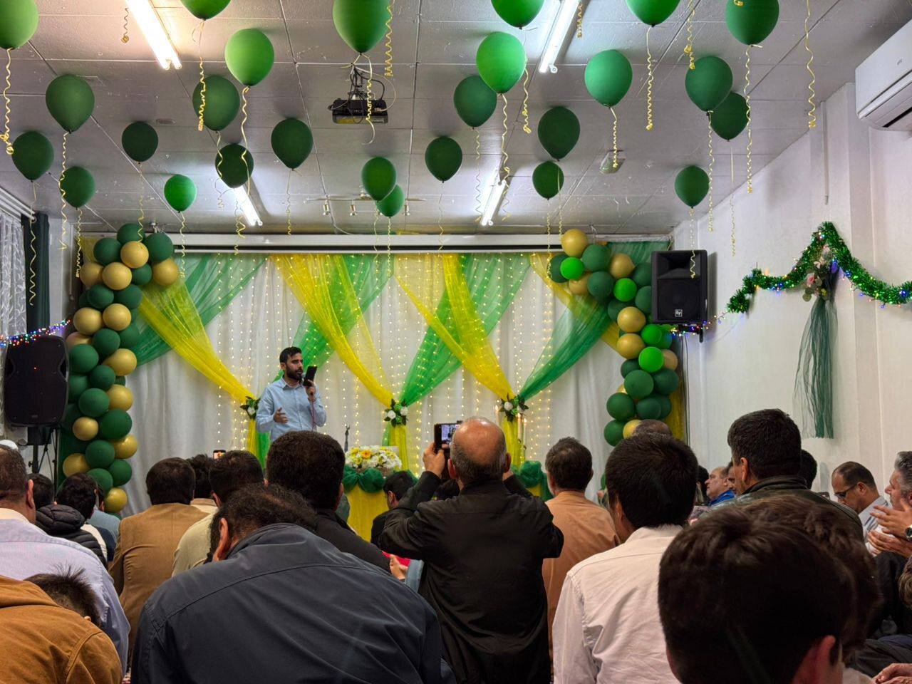 برگزاری جشن باشکو ولادت امام رضا توسط ایرانیان مقیم انگلستان +تصاویر