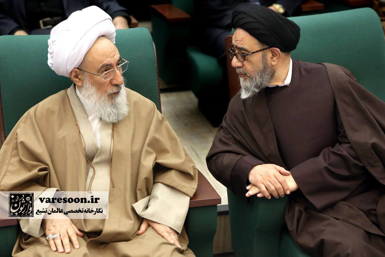 سفر به تاریخ/ تصویری کمیاب از شهید آل هاشم و مرحوم آیت الله مجتهد شبستری