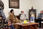 نماینده ولی فقیه در هلال احمر با خانواده شهید محمد منتظر الظهور دیدار کرد