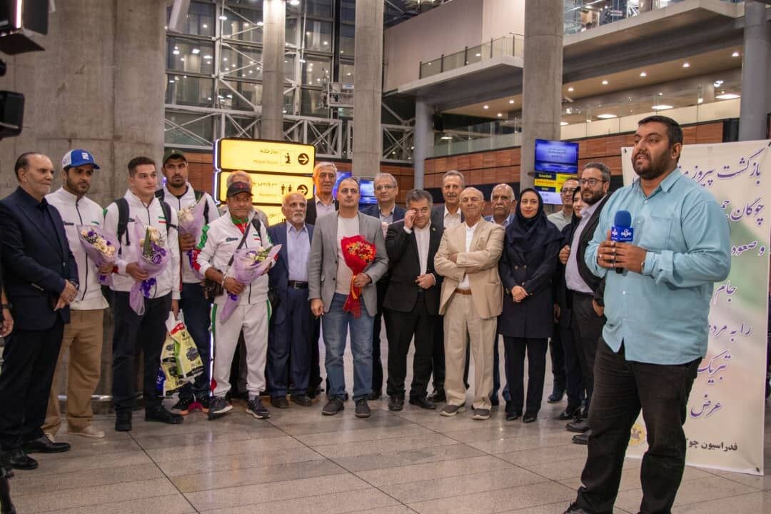 بازگشت تیم ملی چوگان به کشور پس از تاریخسازی