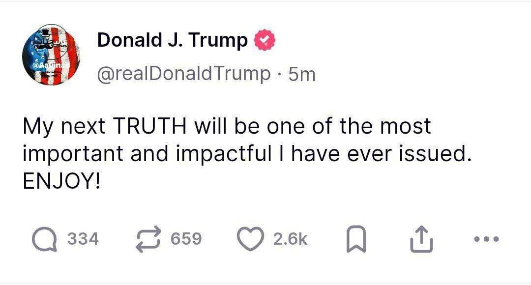 ترامپ وعده یک خبر مهم داد!