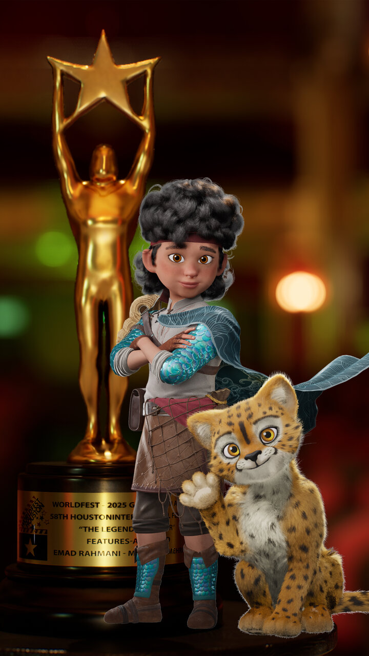 «افسانه سپهر» برنده جایزه طلایی جشنواره ورلد فست هیوستون شد 2 درخشش انیمیشن ایرانی در آمریکا | «افسانه سپهر» برنده جایزه طلایی رِمی شد