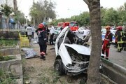 برخورد خودرو با درخت جان سه نفر را گرفت