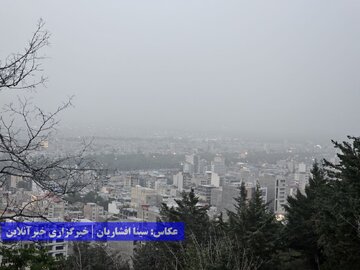 آلودگی شدید هوا در ارومیه