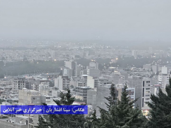 آلودگی شدید هوا در ارومیه