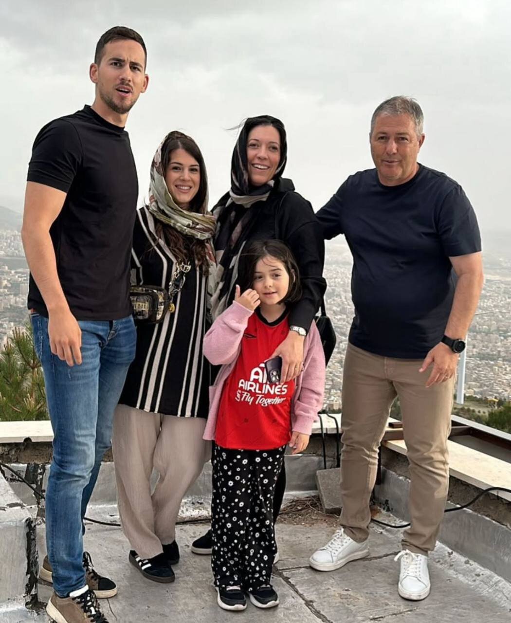 عکس | اسکوچیچ در تبریز به آرامش رسید