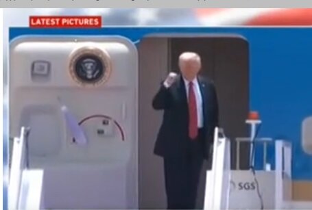 شیوه خداحافظی ترامپ از بنسلمان هم سوژه شد