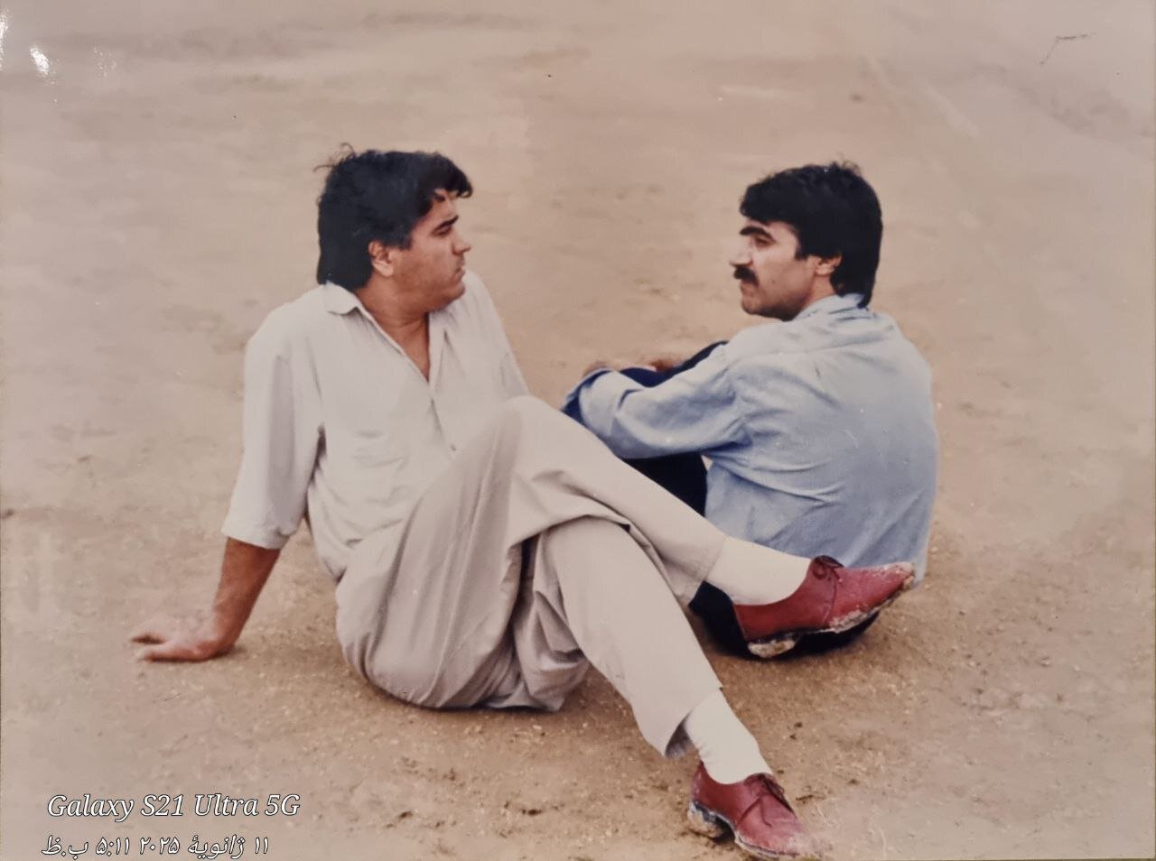 عکس قدیمی و دیدهنشده از ناصر تقوایی در بندرعباس