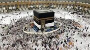 ببینید| خانه خدا در آستانه حج ۱۴۰۴ لباس احرام پوشید