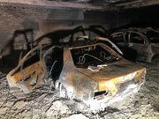 آتش‌سوزی هولناک در مجتمع مسکونی در جاده مخصوص کرج/ جزئیات حادثه