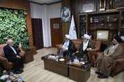 دیدار دبیر شورای عالی انقلاب فرهنگی با استاندار خوزستان/ تأکید بر تقویت همکاری‌های استانی و ملی