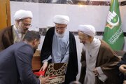 تشرف آیت‌الله جوادی آملی به کربلا+عکس