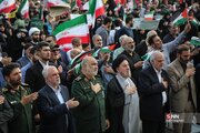 تصاویری از آیین گرامیداشت شهید رئیسی و همراهانش+ کدام دولتمردان و نظامیان حضور داشتند؟