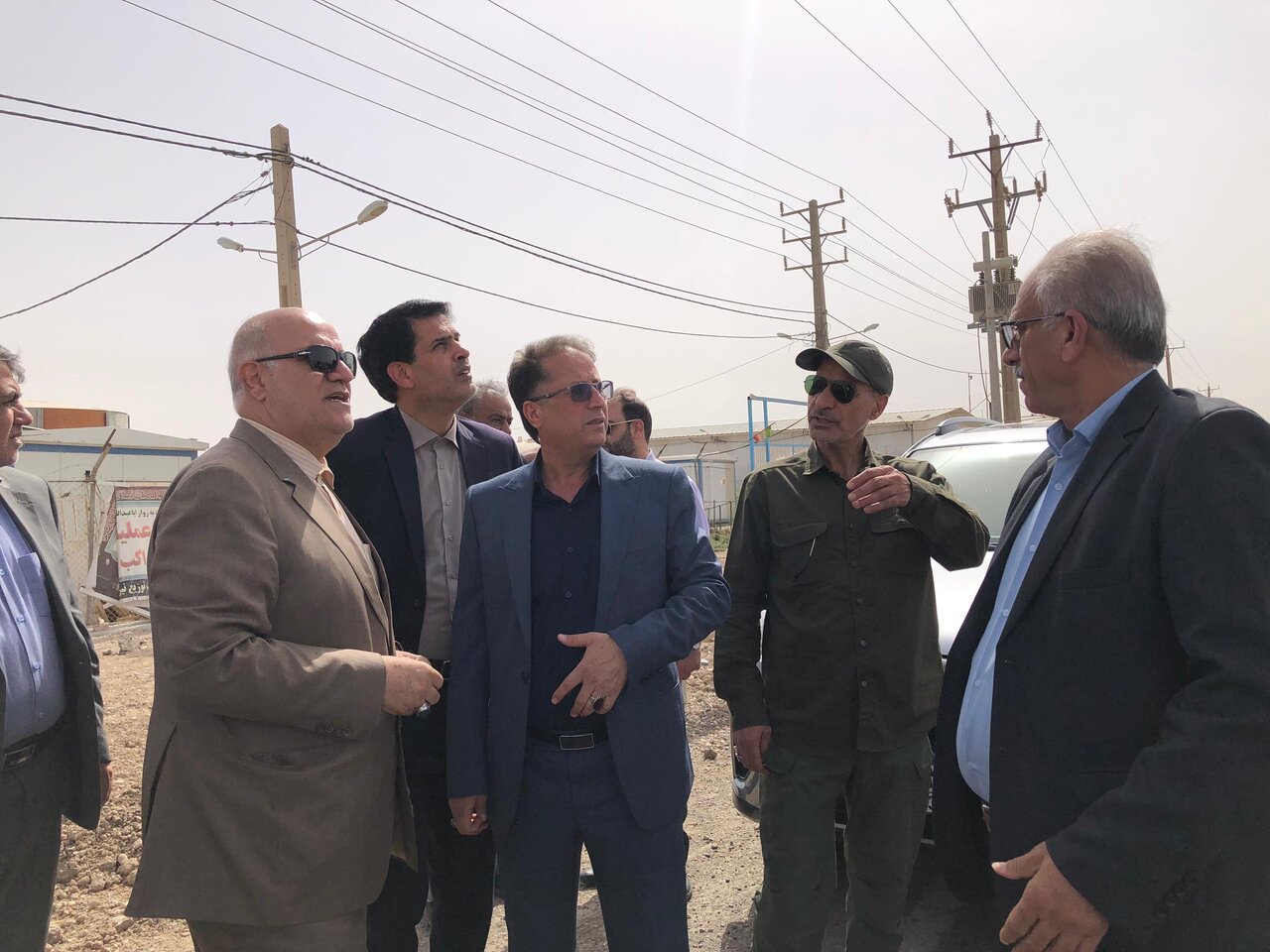 تصاویر | بازدید معاون امنیتی و انتظامی استانداری خوزستان از مرز شلمچه برای آمادهسازی خدمات اربعین