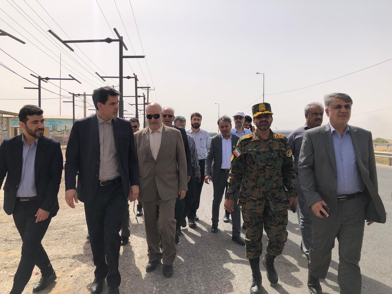 تصاویر | بازدید معاون امنیتی و انتظامی استانداری خوزستان از مرز شلمچه برای آمادهسازی خدمات اربعین