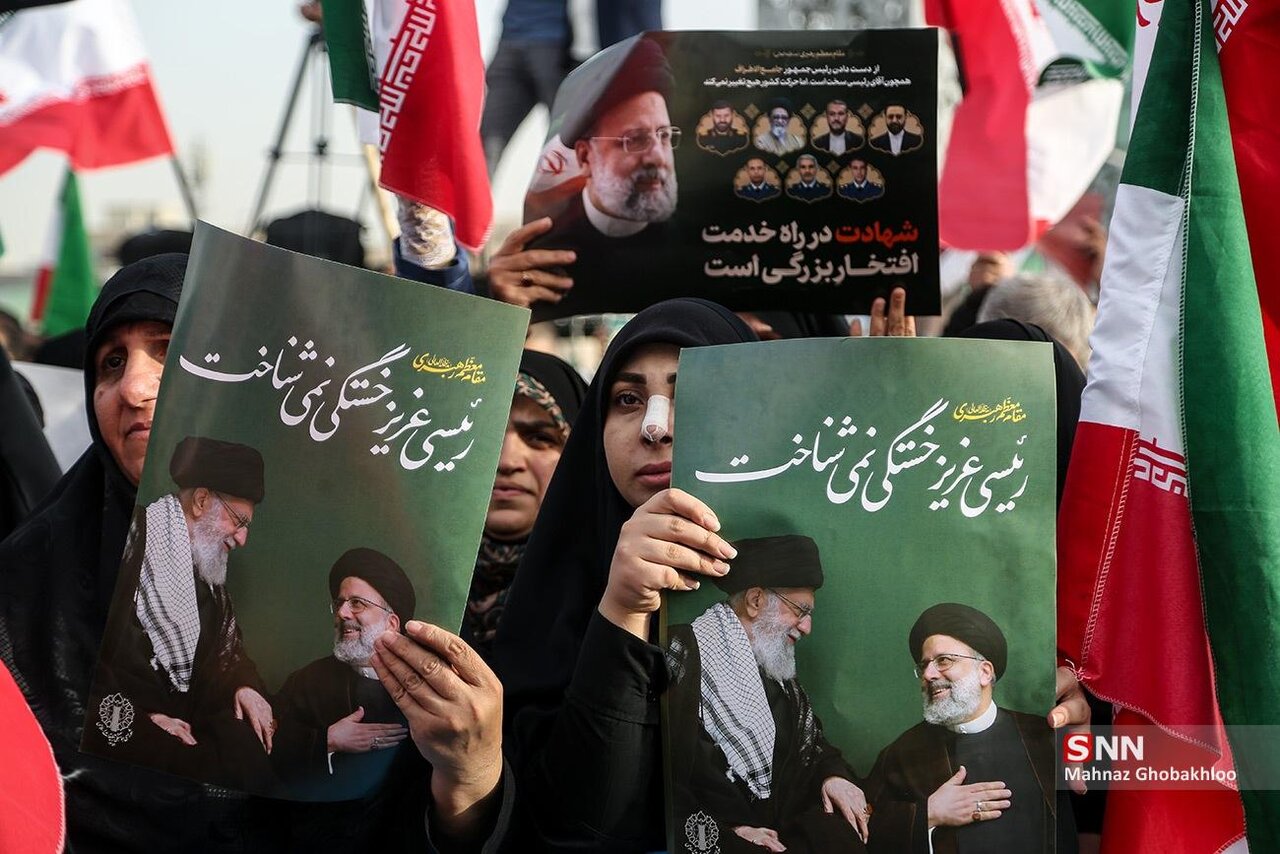 تصاویری از آیین گرامیداشت شهید رئیسی و همراهانش+ کدام دولتمردان و نظامیان حضور داشتند؟