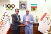 امضا تفاهم نامه همکاری کمیته ملی المپیک با سازمان توسعه و نوسازی معادن و صنایع معدنی