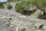 رودخانه جاجرود خشک شد/ عکس
