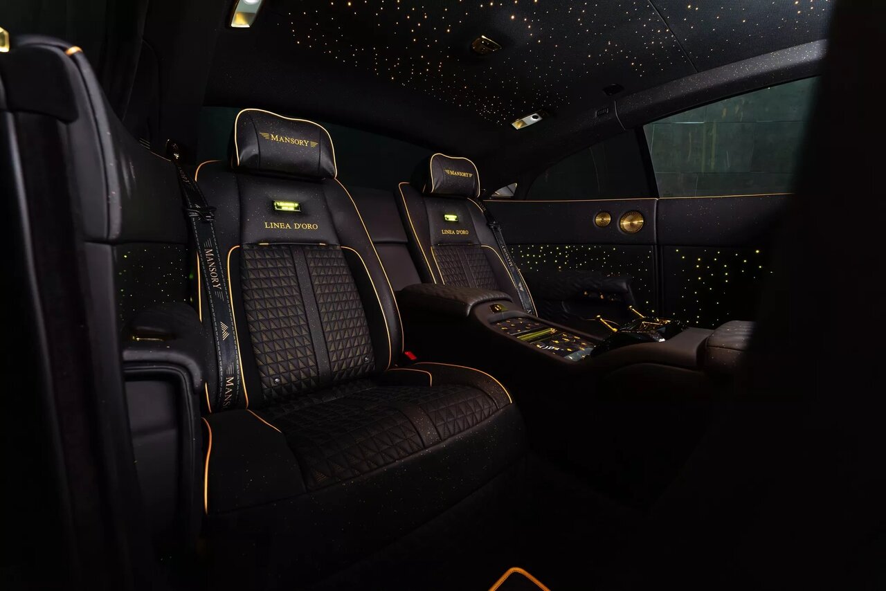 وقتی طلای ۲۴ عیار، به رولزرویس معنا میدهد! / خودروی مافیایی منصوری معرفی شد