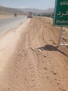 آغاز عملیات بهسازی محور سه‌راهی تشنیز به شلمزار