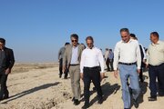 بازدید مدیرکل امور شهری استانداری خوزستان از سایت پسماند ماهشهر