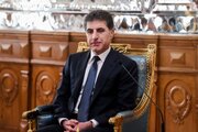 ببینید | بارزانی در مجمع گفت‌وگوی تهران، به فارسی سخنرانی کرد