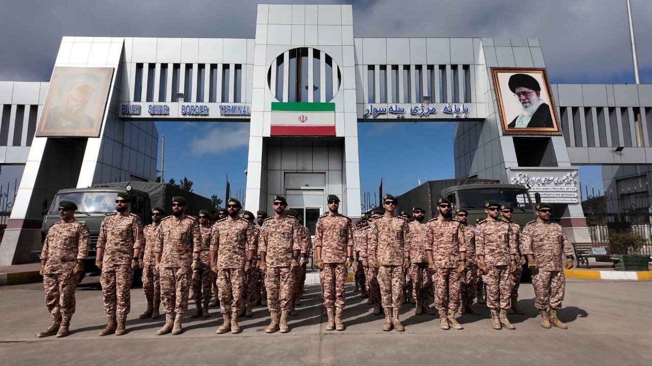ببینید | اولین تصاویر از آغاز رزمایش مشترک سپاه و ارتش آذربایجان در قرهباغ