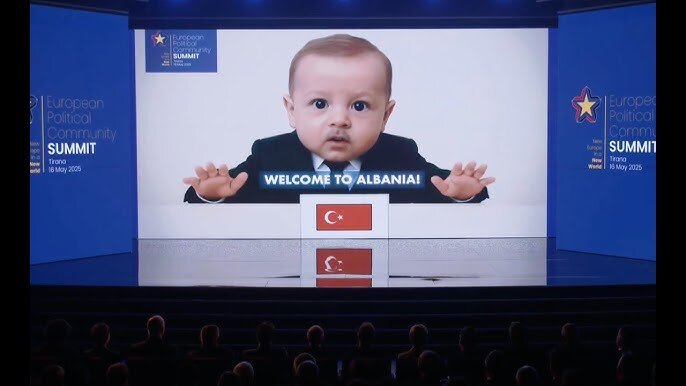 اردوغان با هوش مصنوعی به نوزاد تبدیل شد/ عکس