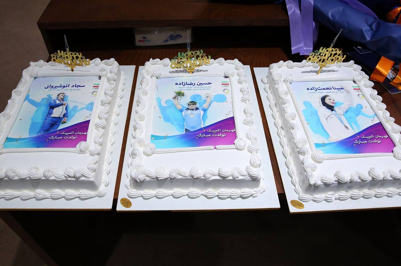 عکس | جشن تولد المپیکیها؛ رضازاده، انوشیروانی و مبینا نعمتزاده سورپرایز شدند!