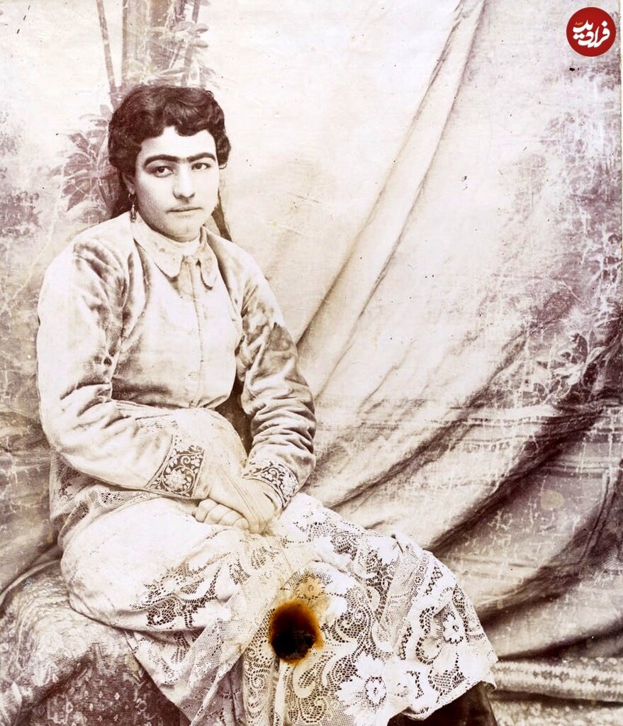 عکس/ سوگلی کمسنوسال احمدشاه قاجار