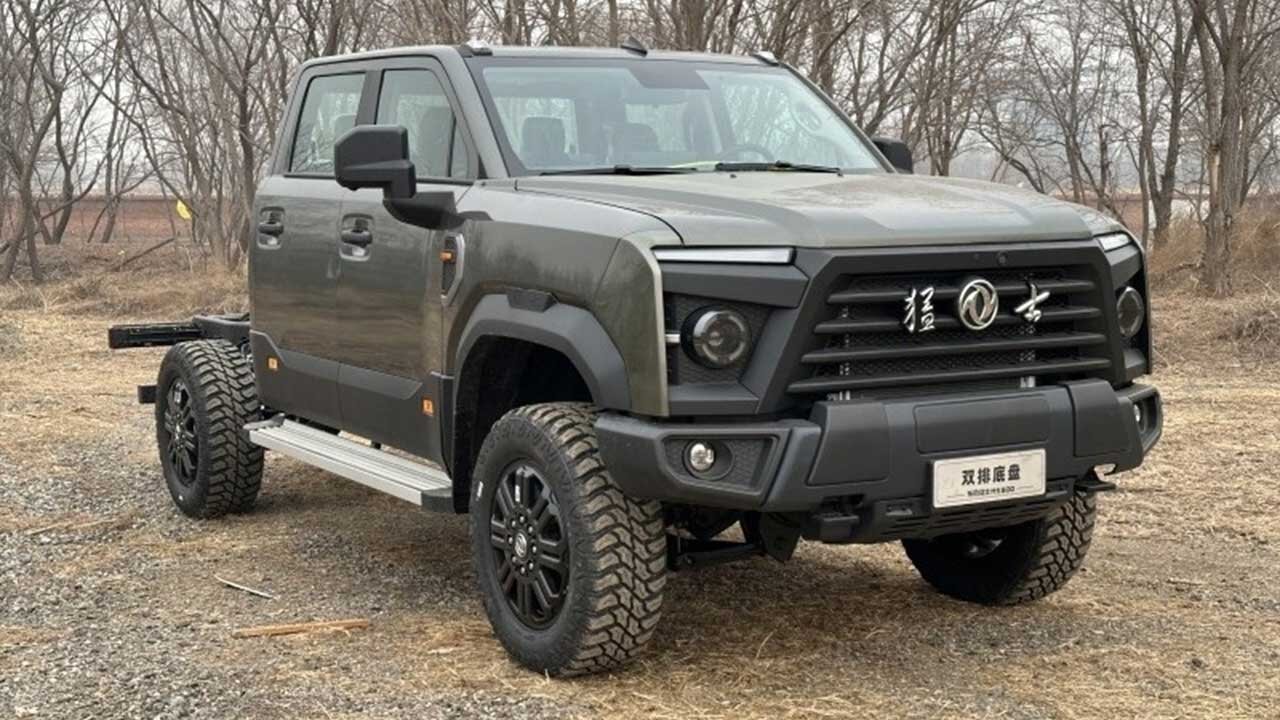 پاسخ چین به هامر آمریکایی با پیکاپ عظیم ۷۰ هزار دلاری! / عکس